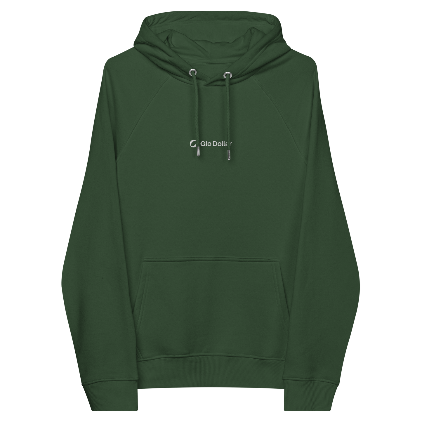 Unisex eco Glo hoodie (pine green)