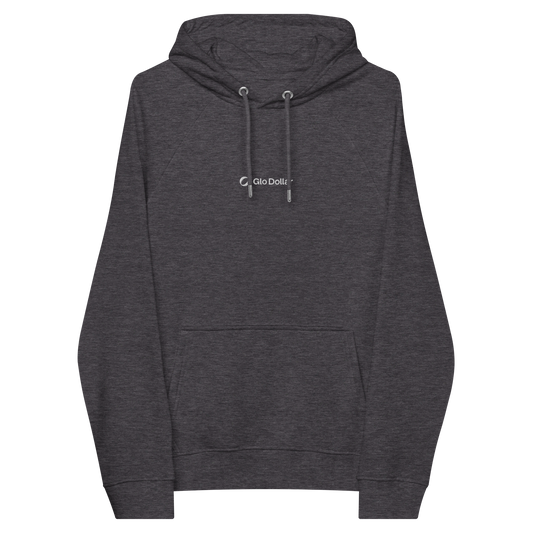 Unisex eco Glo hoodie (charcoal)