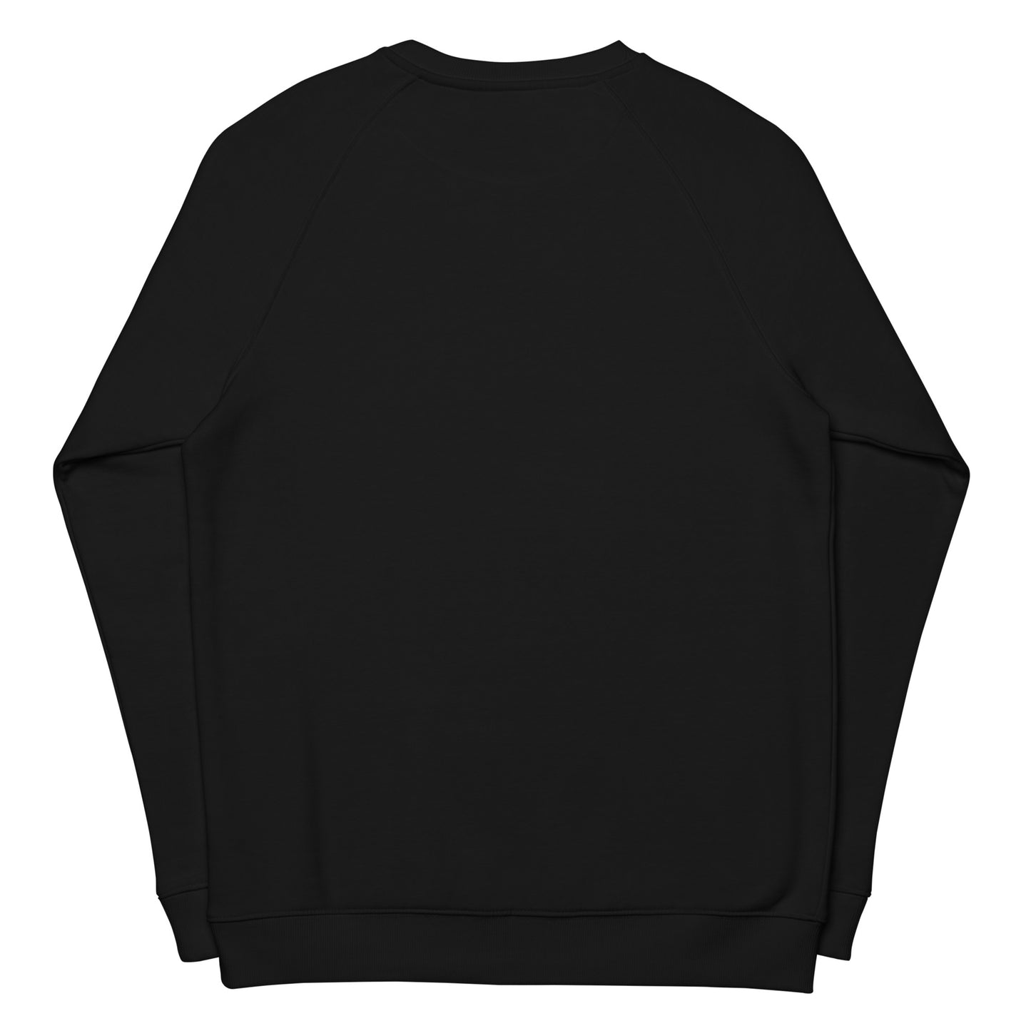 Unisex organic Glo sweatshirt (black)
