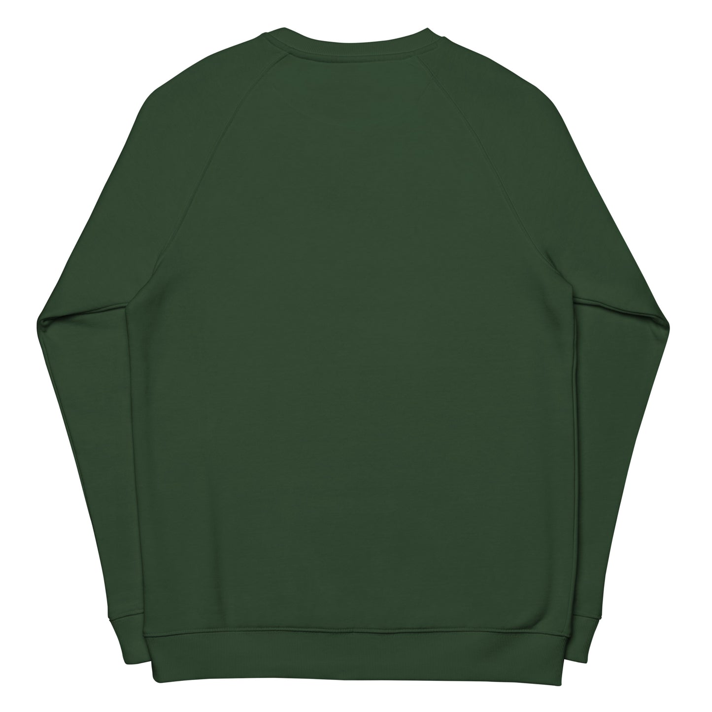 Unisex organic Glo sweatshirt (pine green)